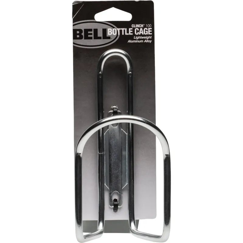 Clinch 100 Lightweight Alloy Water Bottle Cage - Silver