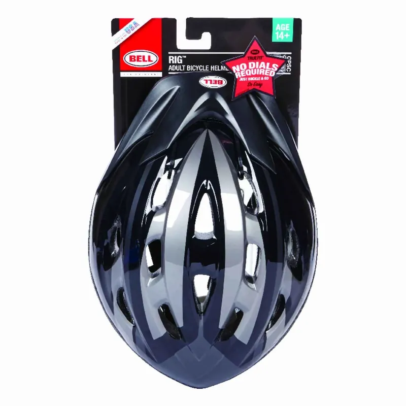 Adult Rig Bicyle Helmet, Black