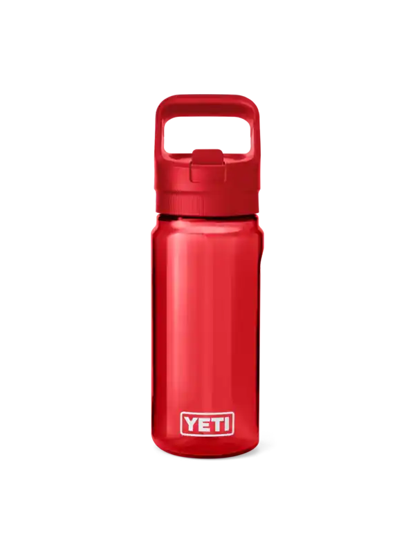 Yeti Yonder 600 Ml 20 Oz Water Bottle With Straw Cap Rescue Red