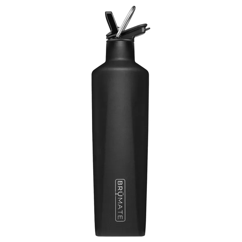 Brumate 25 Oz Matte Black Bpa Free Leak-proof Hydration Bottle