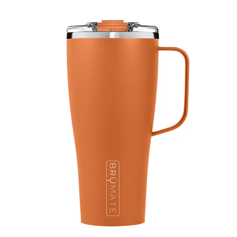 Brumate Toddy Xl 32 Oz Matte Clay Insulated Mug With Handle