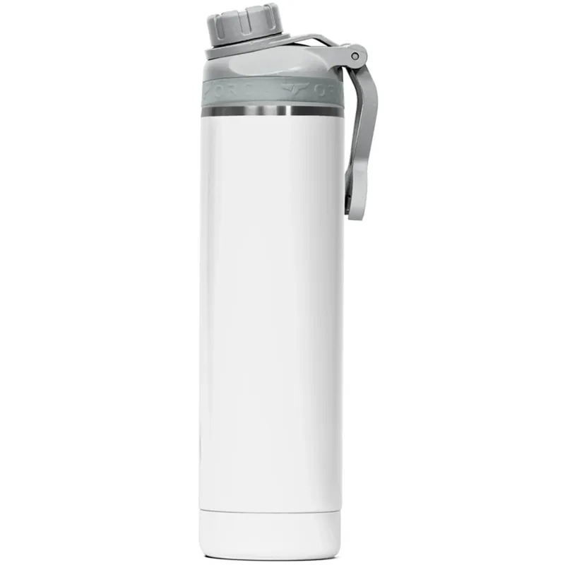 Hydra Water Bottle, Pearl White, 22-oz.