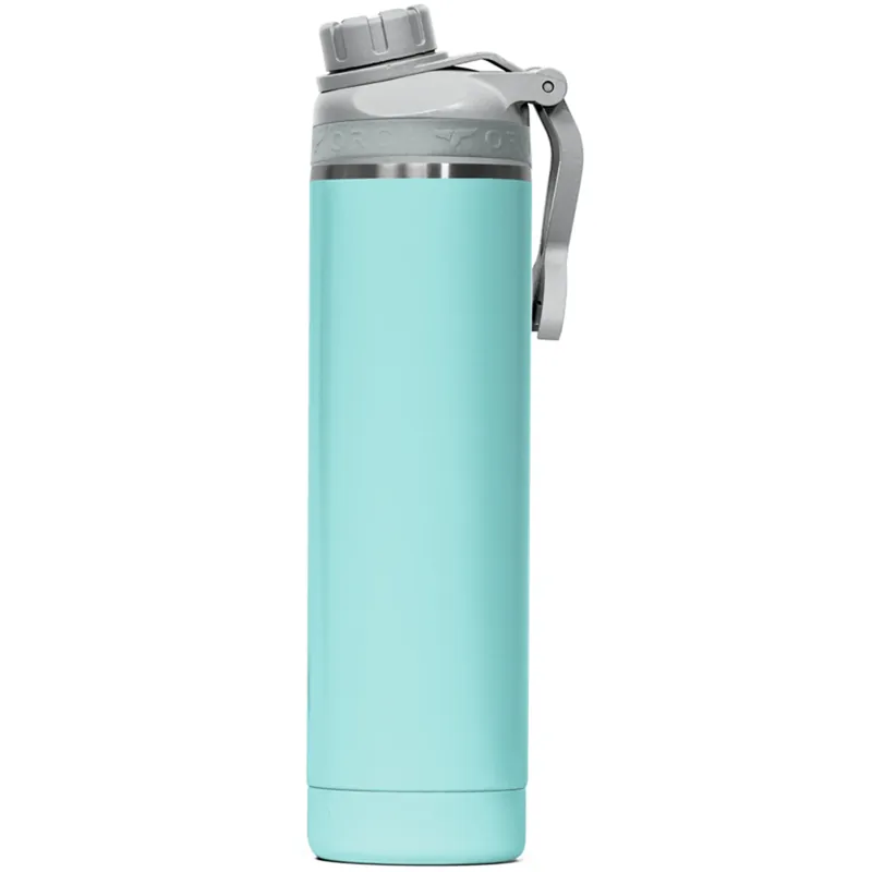 22 Oz. Insulated Vacuum Bottle In Gloss Seafoam/gray