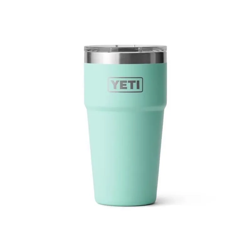 Insulated 20 oz Seafoam Tumbler With Magnetic Slider Lid – Stackable & BPA‑Free