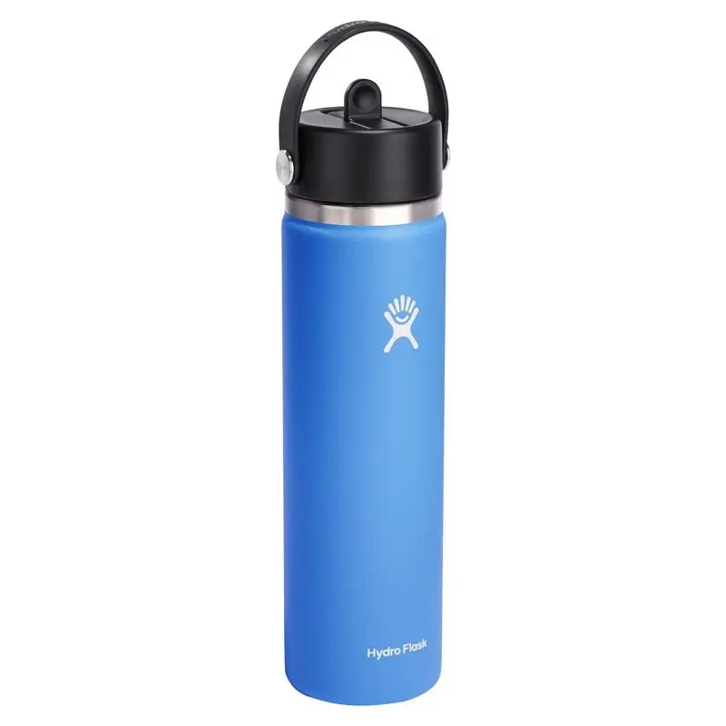 Hydroflask 24 Fl. Oz. Cascade Bpa Free Stainless Steel Bottle With Straw Cap
