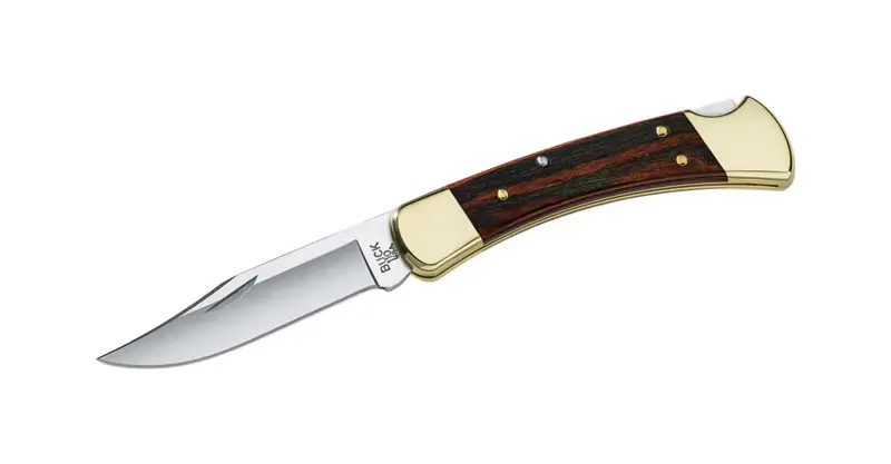 110 Folding Hunter Black 420 Hc Stainless Steel 8.63 In. Folding Knife