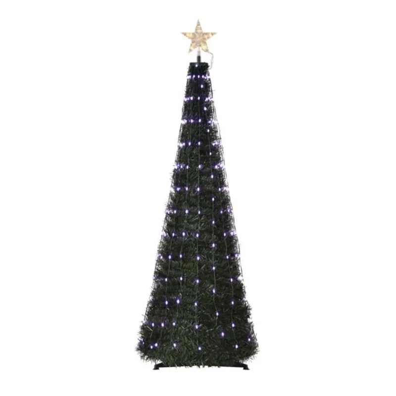 Led Multi Color 6 Ft. Pop Up Christmas Tree Yard Decor