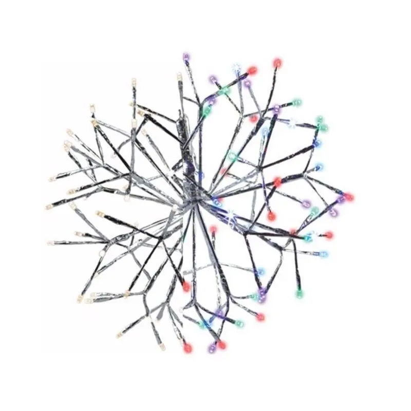 Celebrations 16‑Inch LED Shimmering Sphere Hanging Décor – Multi‑Color Twinkling Light