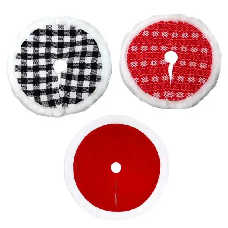 Celebrations Assorted Mini Tree Skirt .25 In.