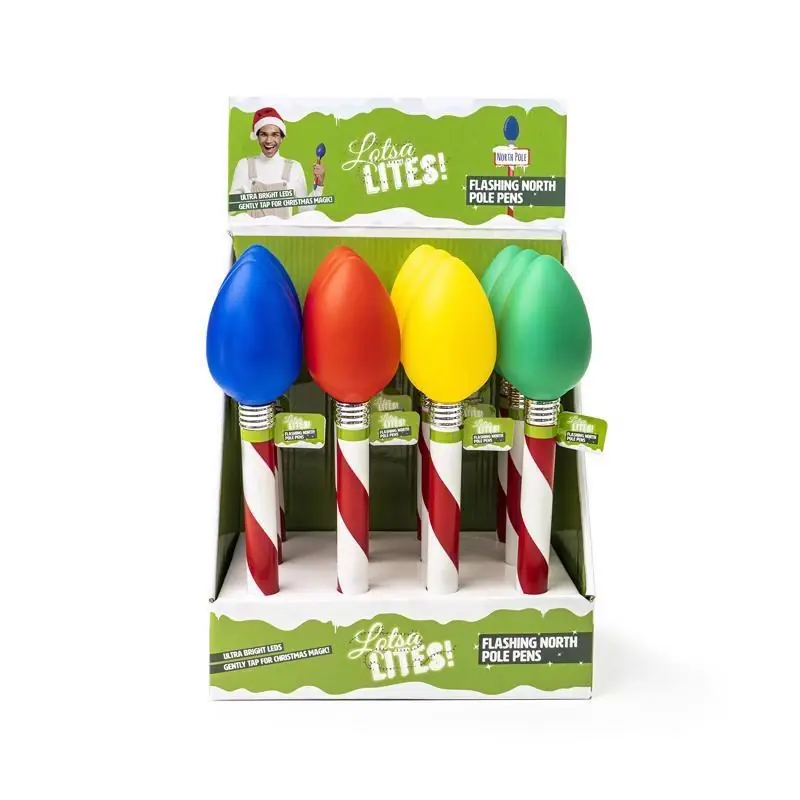 Lotsa Lites Flashing North Pole Pen 1 Pk