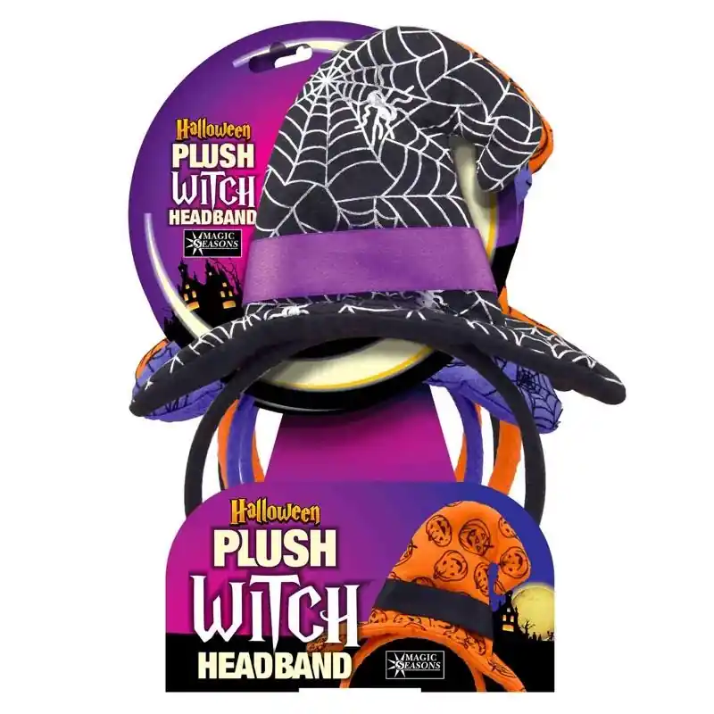 Shawshank LEDz Plush Witch Headband 1 Pk