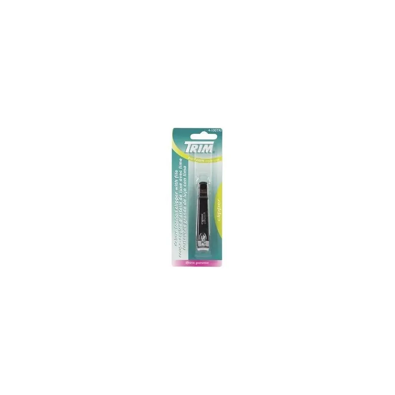 Trim Deluxe Toenail Clipper With File