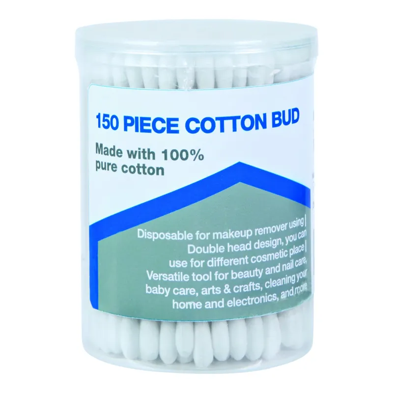 Home Plus Cotton Swabs 150 Pc