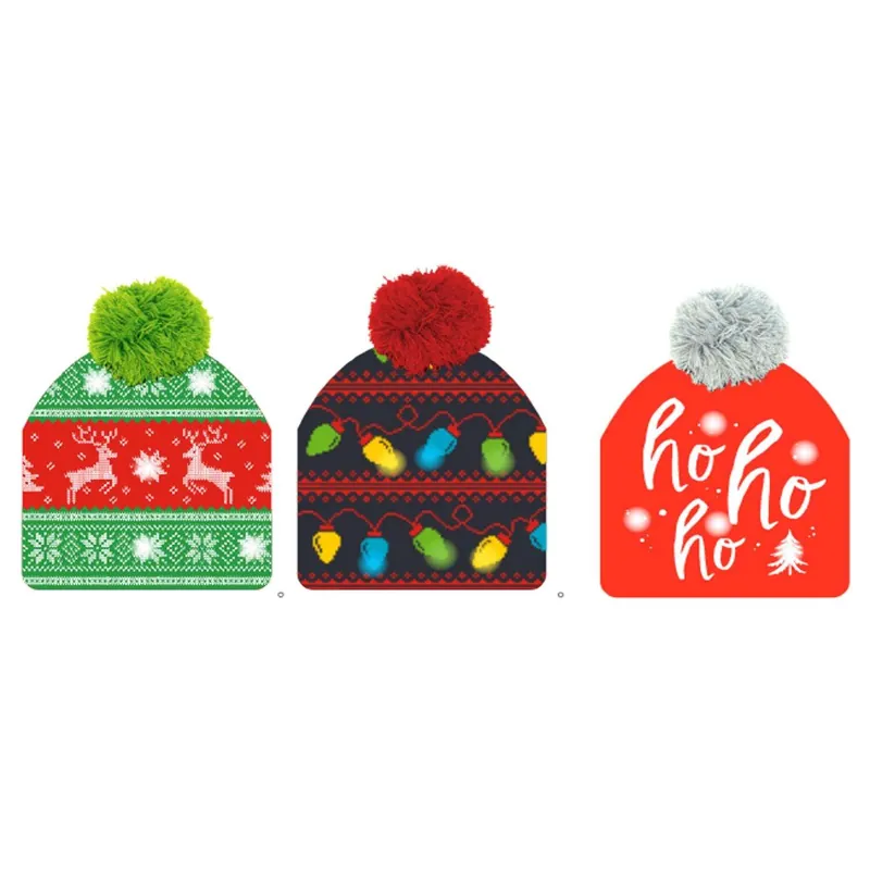 Lotsa Lights Holiday Beanies 1 Pk