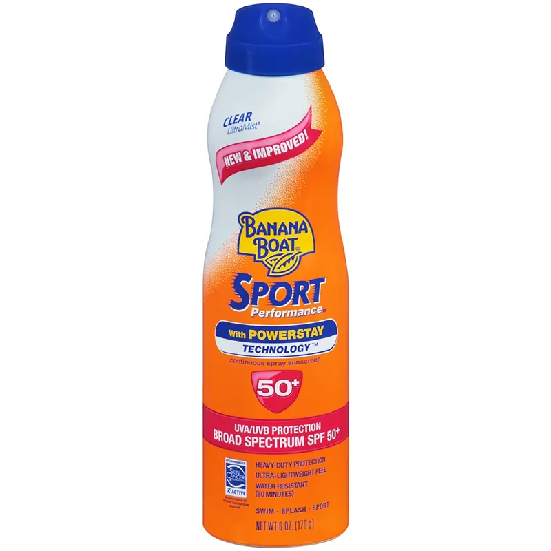 Banana Boat Sport Performance Continuous Spray Sunscreen 6 Oz 1 Pk