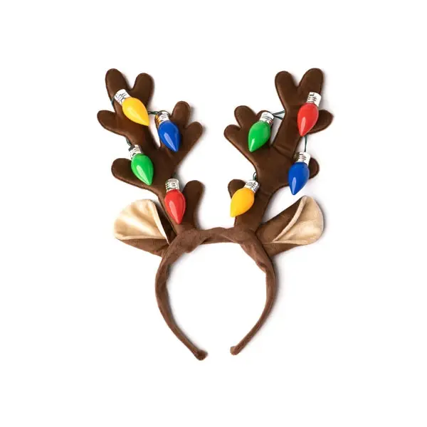 Lotsa Lites LED Antlers Headband 1 Pk