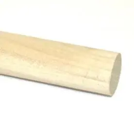 Madison Mill Round Wood Poplar Dowel (Actual 48-in L X 0.75-in Dia)