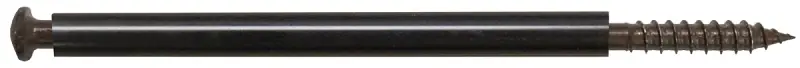 7 Inch Brown Star Screw Gutter - 10 Pack