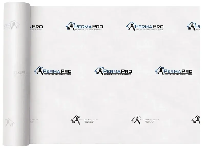 Permapro 108 In. W X 100 Ft. L House Wrap 5 Mm - Durable Water-resistant Barrier