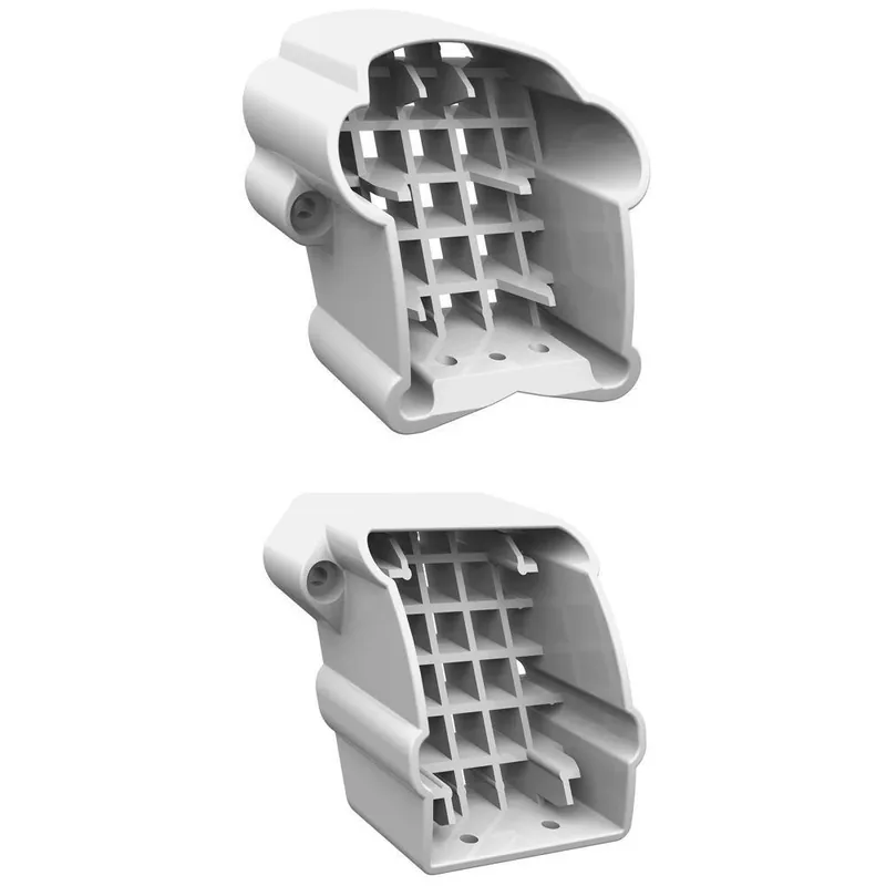 White Extra Premier Rail Stair Bracket Kit - Model 73013838