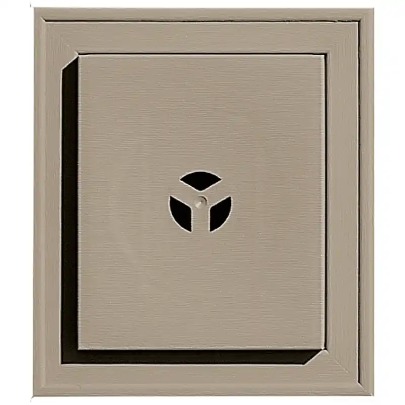 7 In. X 8 In. Prefinished Clay Vinyl Mounting Block