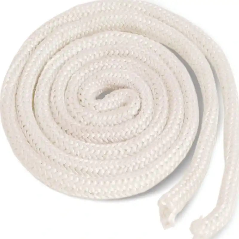 Fiberglass Door Gasket Rope, White, 6 Ft.