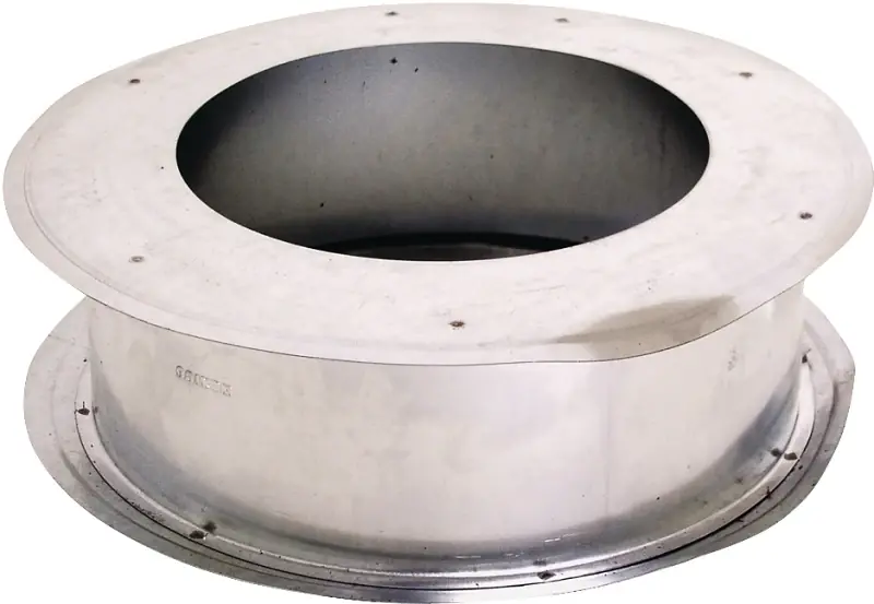 3ewt Double Wall Thimble For Gas, 3 Inch Diameter