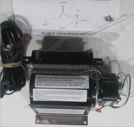 Macccoal714 Blower For Carolina Combo Coal Stove - Efficient Heating Accessory