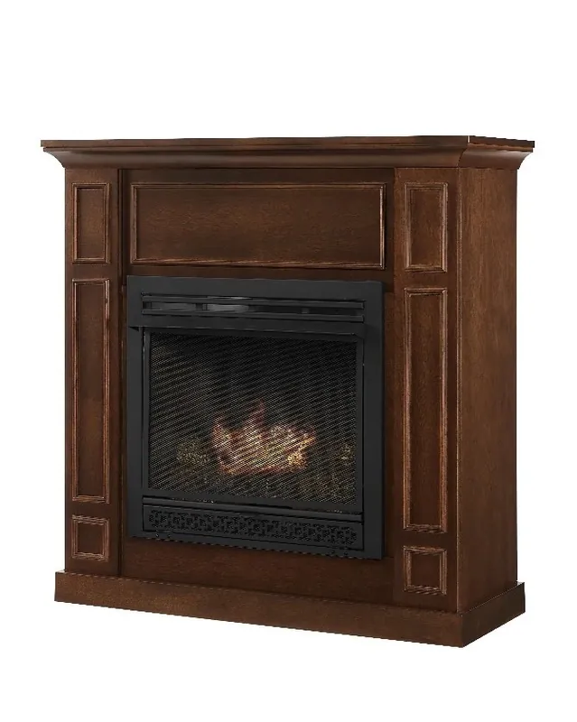 26K AVALON WALNUT FIREPLACE