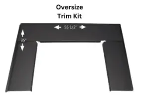 Buck Stove Oversize Trim Kit 91