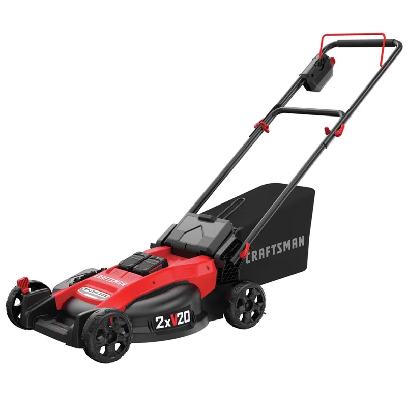 V20 Cmcmw220p2 20 In. Brushless Cordless Push Lawn Mower Kit With Battery & Charger