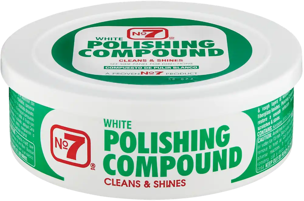 No. 7 White Polishing Compound, 10 Oz.