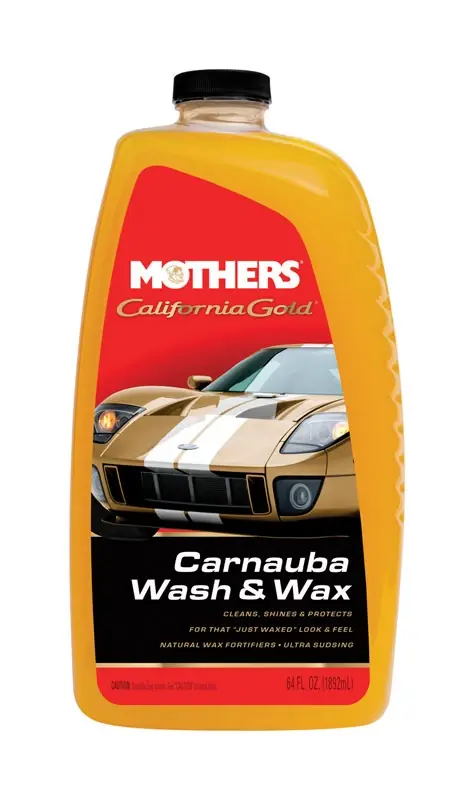 California Gold Carnauba Wash & Wax, 64 Oz.