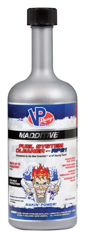 VP Racing Fuels Madditive Gasoline/2 And 4 Cycle Engine Complete Fuel System Cleaner 16 Oz