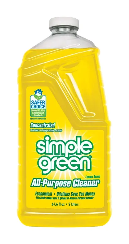Simple Green Lemon Scent Concentrated All Purpose Cleaner Liquid 2 L