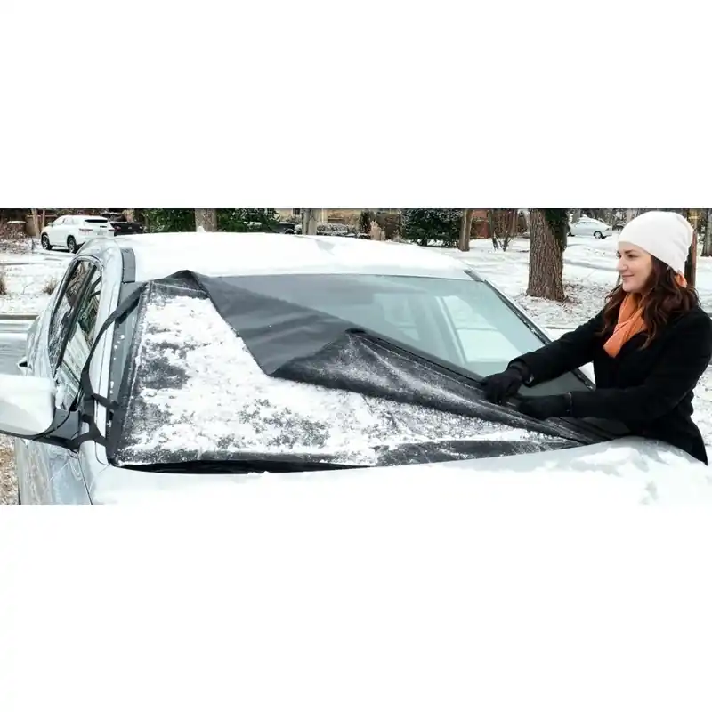 FrostGuard Pro Black Standard M Windshield Cover 1 Pk