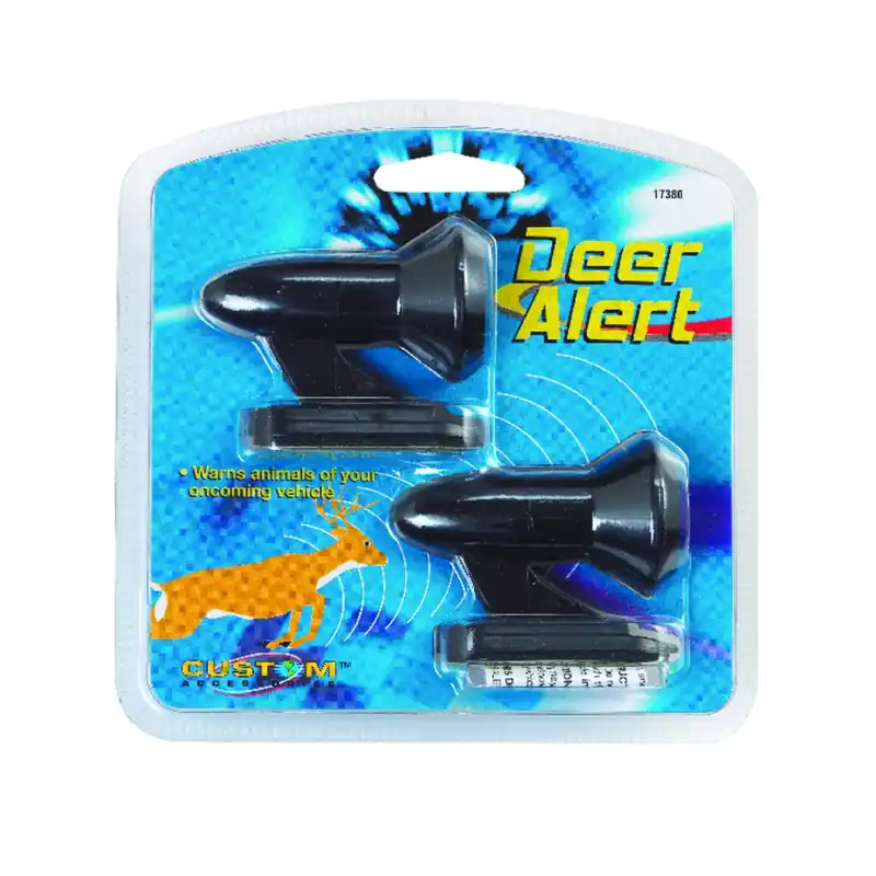 Custom Accessories Black Deer Warning Device 1 Pk