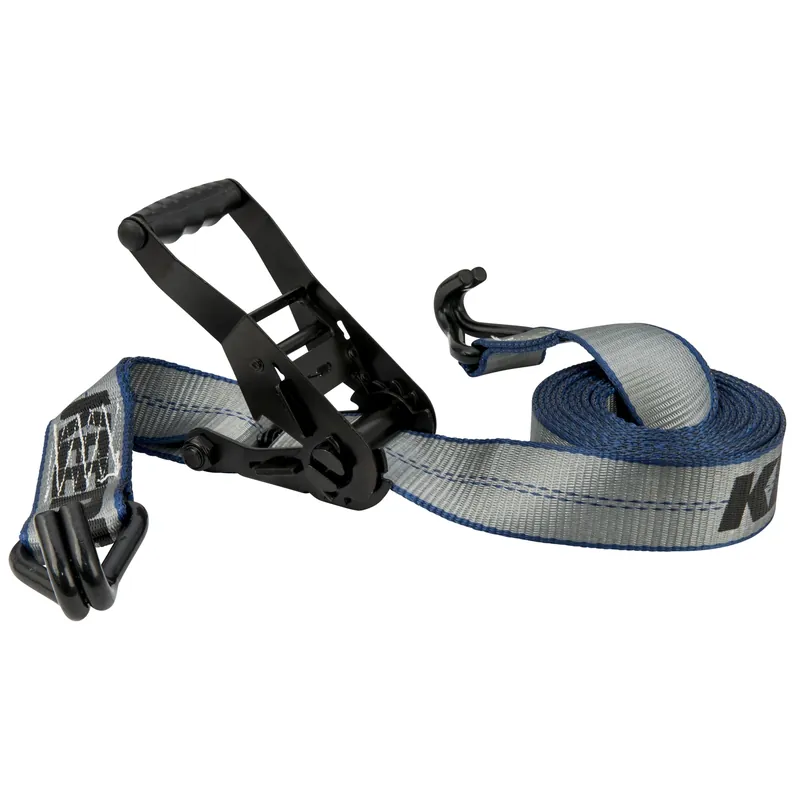Keeper 2 In. W X 14 Ft. L Gray Ratchet Tie Down Strap 3333 Lb 1 Pk