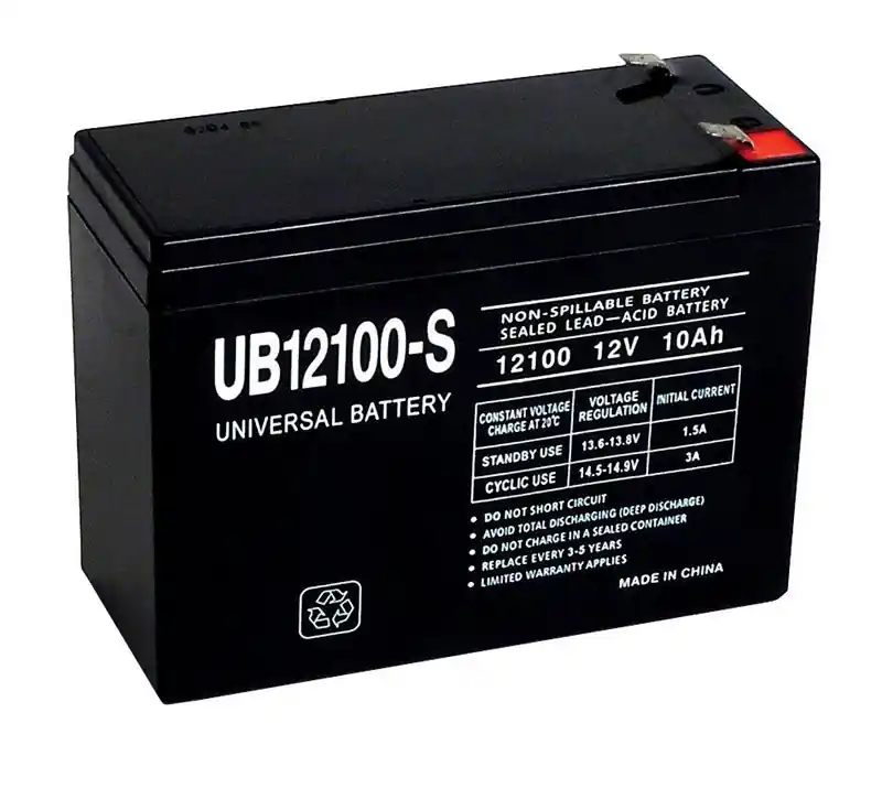 Universal Power Group Ub12100-s 10 Ah Sealed Lead Acid Battery 12 Volt