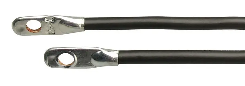 6 Ga. 19 In. Battery Cable Lug To Lug - Heavy Duty Copper