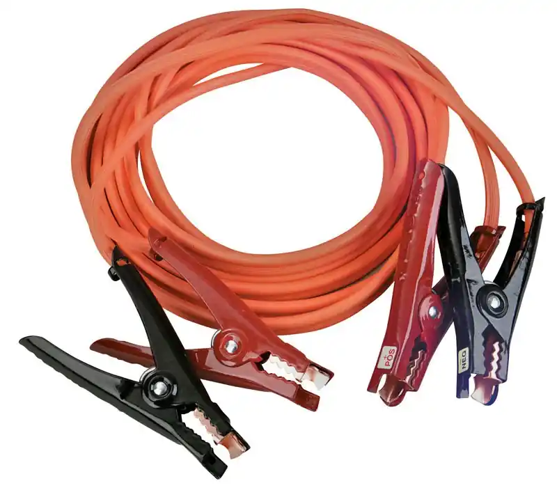 16 Ft. 6 Gauge Jumper Cable With 500 Amps For Heavy Duty Use