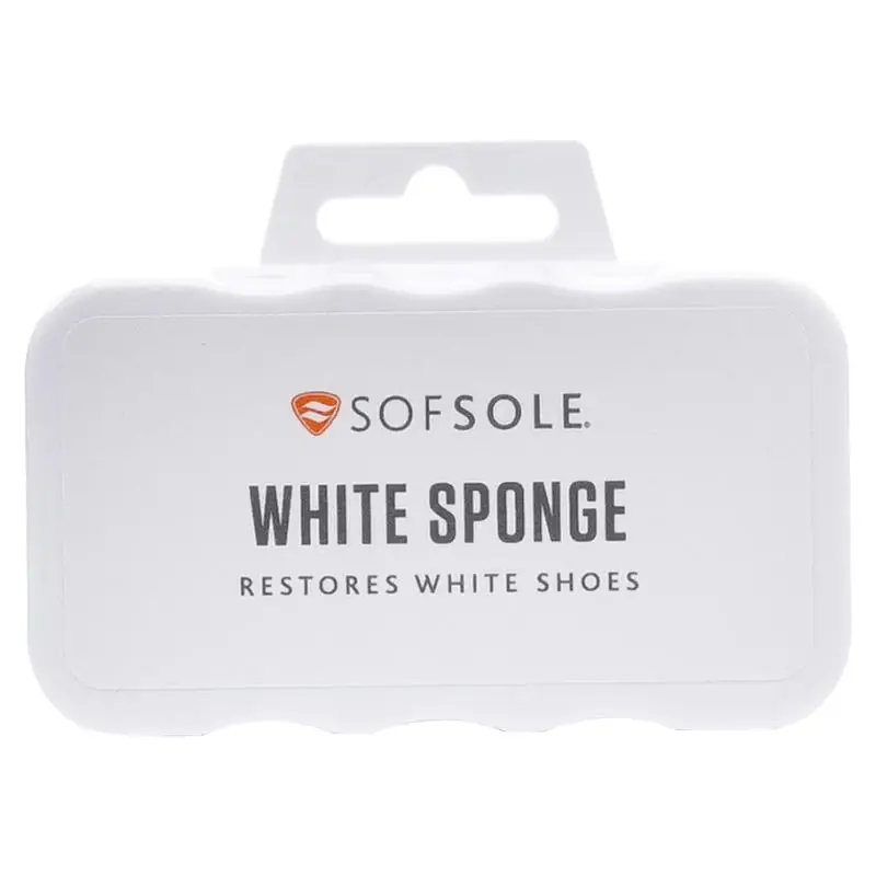 Sof Sole White Shine Sponge For Leather And Vinyl