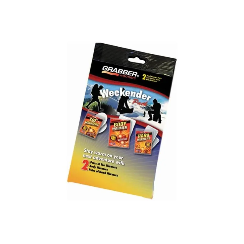 Weekender Multi Warmer Pack - Adult Hand, Toe, And Body Warmers