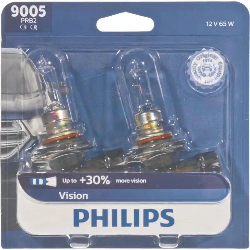 Vision Halogen High Beam Automotive Bulb 9005prb2 - 12 Volts, 65 Watts, Carded