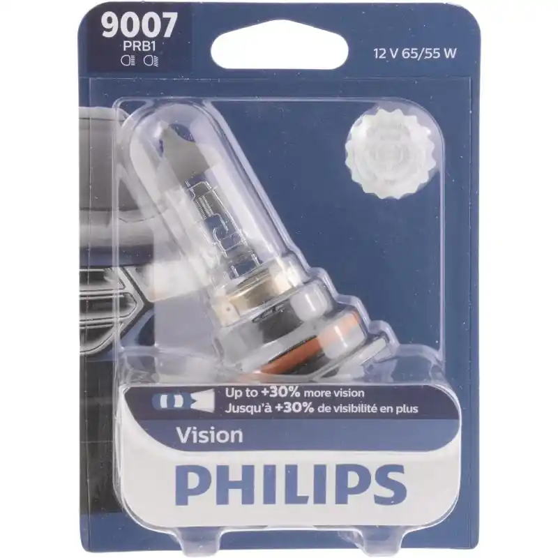 Vision Halogen High/low Beam Automotive Bulb 9007prb2 - 12 Volts, 65 Watts