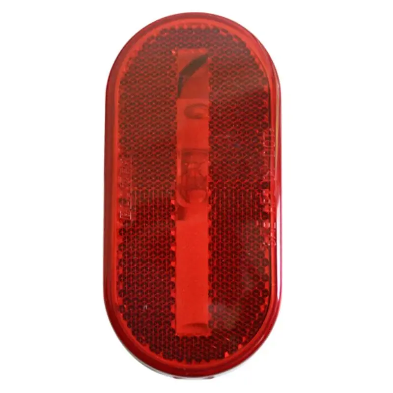 Hopkins Red Oval Clearance Side Marker Light 12v Acrylic Lens