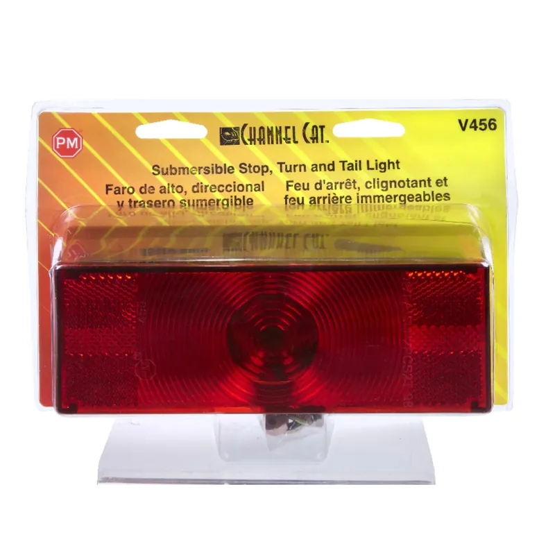 Peterson V456 Red Rectangular Utility Combination Tail Light For Automotive Safety