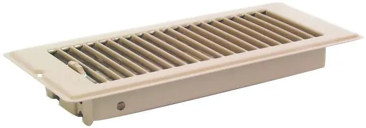 US Hardware RV Deluxe Floor Register 1 Pk