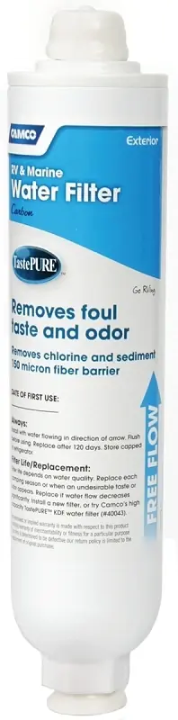 Camco TastePURE RV And Marine Water Filter 1 Pk