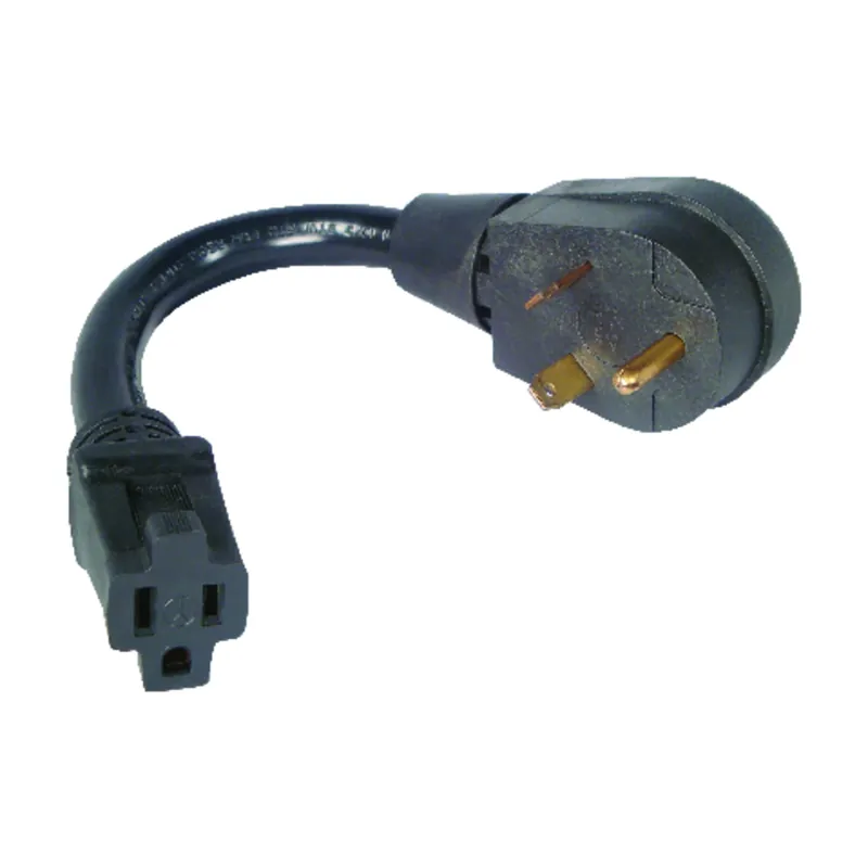US Hardware 30 Amps Pigtail Adapter 1 Pk